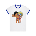 URUMQI PSYCHO KILLAZ WHITE RINGER T-SHIRT